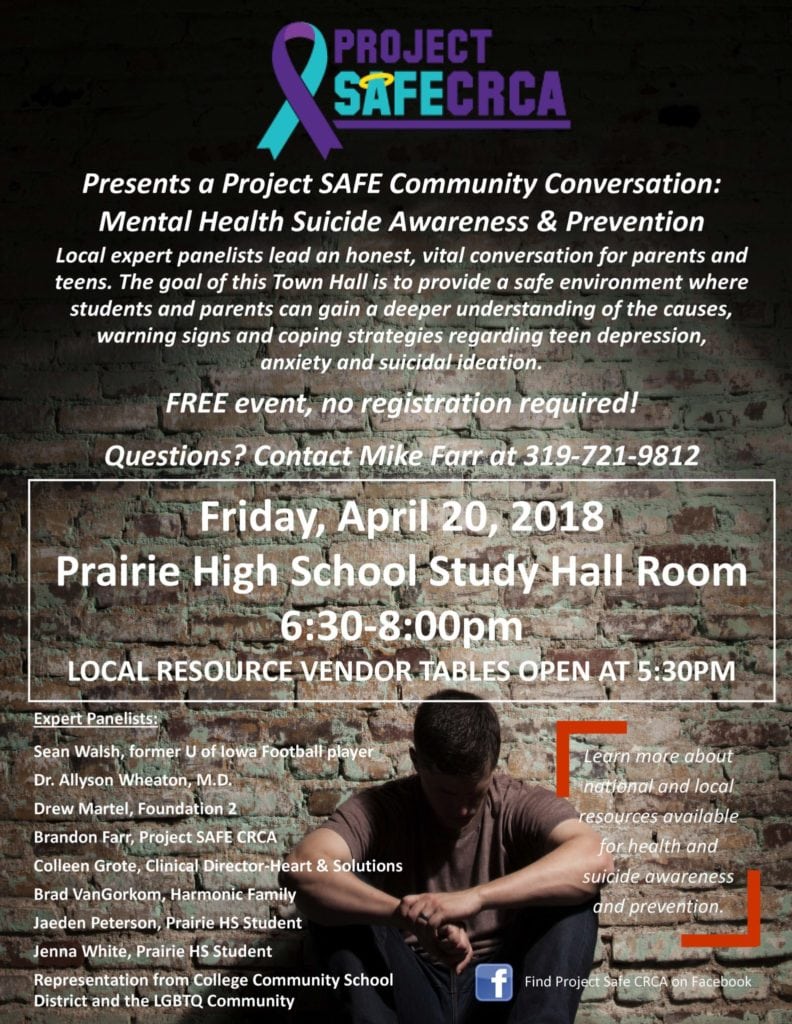 project safe april 20 flyer foundation 2 depression event flyer